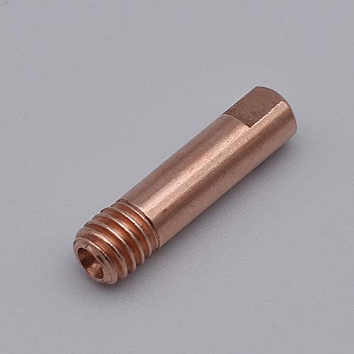 GZTIGWELD 20pk طرف الاتصال.023 ''و 0.6 مللي متر M6x25mm ملحق نحاسي لشعلة اللحام MB-15AK MIG/MAG - Image 4